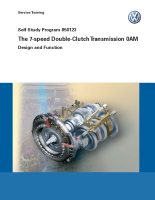 VW - SSP 850123 - The 7-speed Double-Clutch Transmission 0AM 